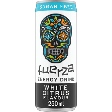 Fuerza Energy Drink White Citrus Flavour 250ML