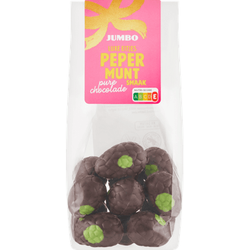 Jumbo Luxe Paaseitjes Pure Chocolade Pepermunt Smaak 150 g