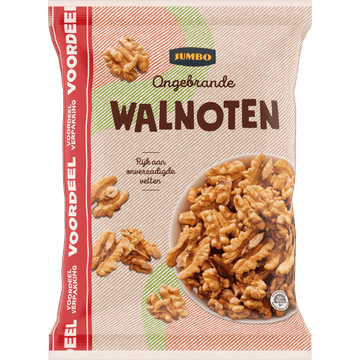 Jumbo Ongebrande Walnoten Voordeelverpakking 500 g