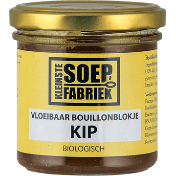 Kleinste Soep Fabriek Vloeibaar Bouillonblokje Kip 150 ml