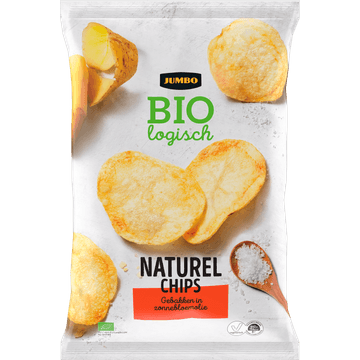 Jumbo Biologisch Naturel Chips 125 g