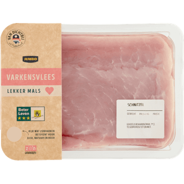 Jumbo Zonvarken Varkens Schnitzel 2 Stuks