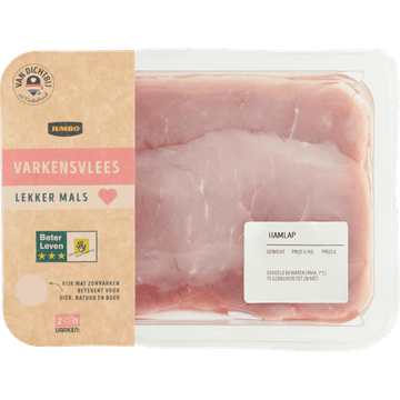 Jumbo Zonvarken Hamlappen 2 Stuks