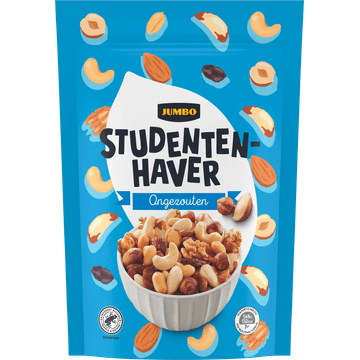 Jumbo Studentenhaver Ongezouten 200 g