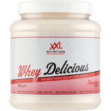 XXL Nutrition Whey Delicious Strawberry Flavor 450 g