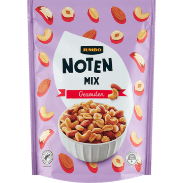 Jumbo Noten Mix Gezouten 200 g