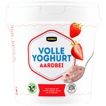 Jumbo Volle Yoghurt Aardbei 1 KG