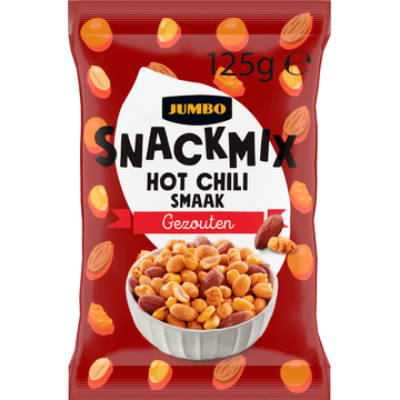Jumbo Snackmix Hot Chili Smaak 125 g