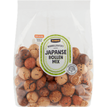 Jumbo Borrelzoutjes Japanse Bollenmix 250 g