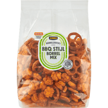 Jumbo Borrelzoutjes BBQ Stijl Borrel Mix 200 g