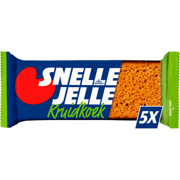 Snelle Jelle (Te) Krachtige Kruidkoek 5 Stuks 325 g