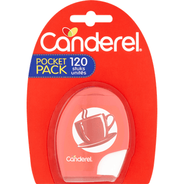 Canderel Pocket Pack 120 Stuks 10,2 g