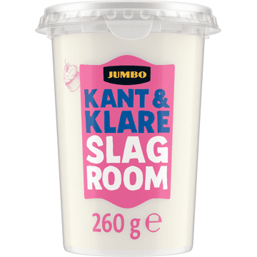 Jumbo Kant & Klare Slagroom 260 g