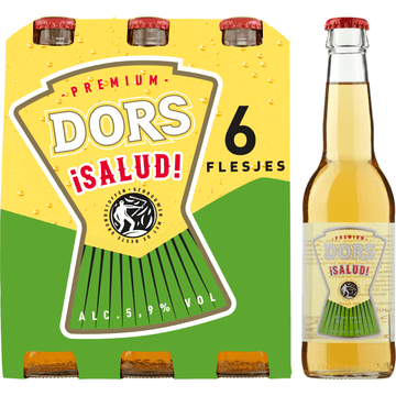 Dors - ¡Salud! Mexicaanse Stijl Bier - Fles - 6 x 330 ML