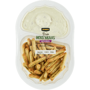 Jumbo Duo Heks'nkaas Origineel met Grissini 140 g