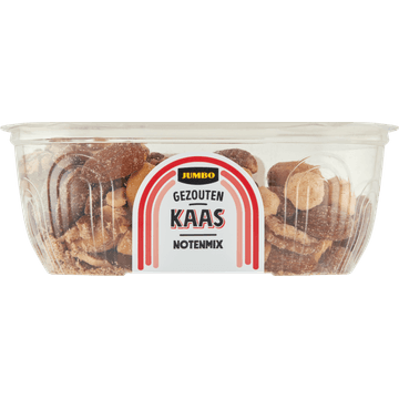 Jumbo Gezouten Kaas Notenmix 120 g