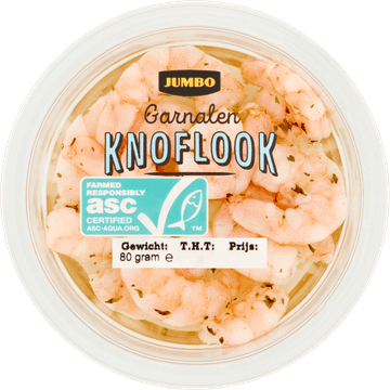 Jumbo Garnalen Knoflook 80 g