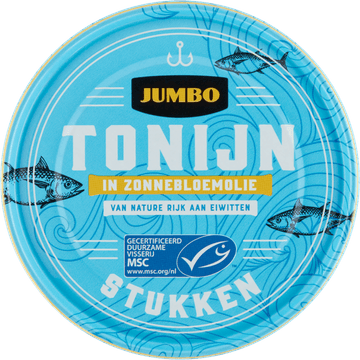 Jumbo Tonijnstukken in Zonnebloemolie 160 g