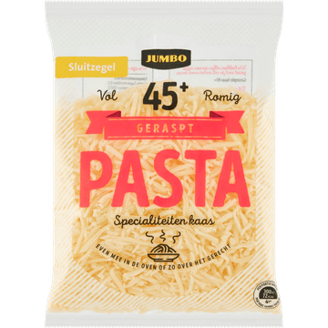Jumbo Geraspte Pastakaas 45+ 150 g
