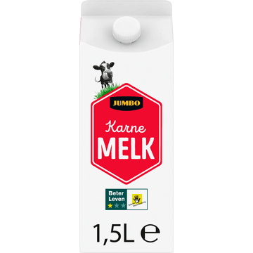 Jumbo Karnemelk met Beter Leven Keurmerk 1,5L