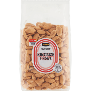Jumbo Gezouten Kingsize Pinda's 350 g