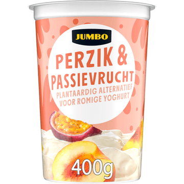 Jumbo Soja Perzik & Passievrucht Plantaardig 400g