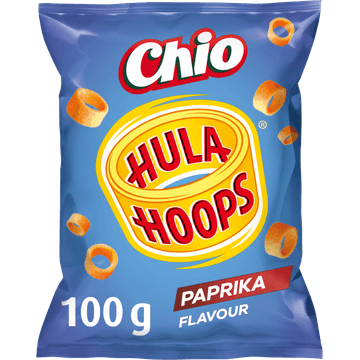 Chio Hula Hoops Paprika Flavour Aardappelsnack 100 g