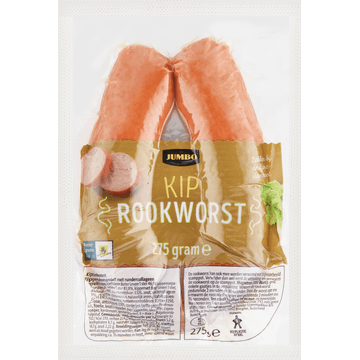 Jumbo Kip Rookworst 275 g