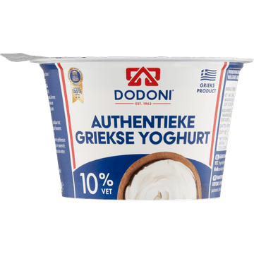 Dodoni Authentieke Griekse Yoghurt 10% Vet 170 g