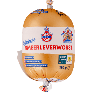 Kroon Saksische Smeerleverworst 150 g