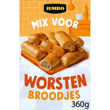 Jumbo Mix voor Worstenbroodjes 360 g