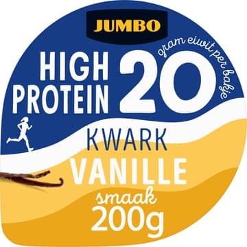 Jumbo High Protein Kwark Vanille Smaak 200 g