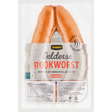 Jumbo Gelderse Rookworst 250 g