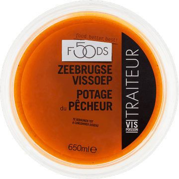 50 Foods Zeebrugse Vissoep 650ML