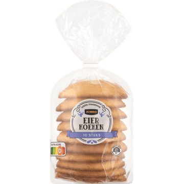 Jumbo Eierkoeken 10 Stuks