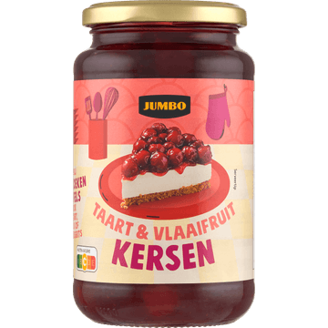 Jumbo Taart & Vlaaifruit Kersen 560 g