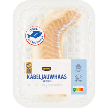 Jumbo Kabeljauwhaas Naturel ca. 130 g