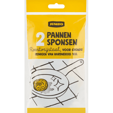 Jumbo Pannen Sponsen 2 Stuks
