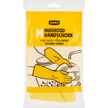 Jumbo Huishoudhandschoen Maat M 1 Stuk