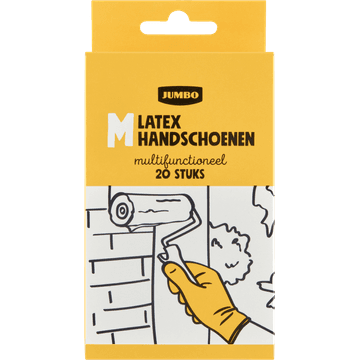 Jumbo Latex Handschoenen M Multifunctioneel 20 Stuks