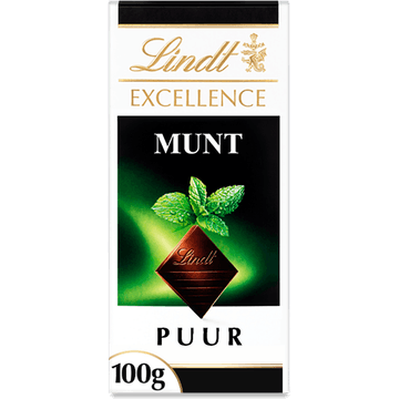 Lindt Excellence Mint Intense Noir 100g