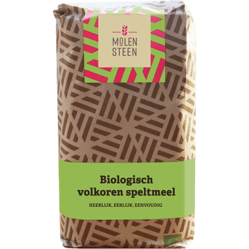 Molensteen Biologisch Volkoren Speltmeel 1kg