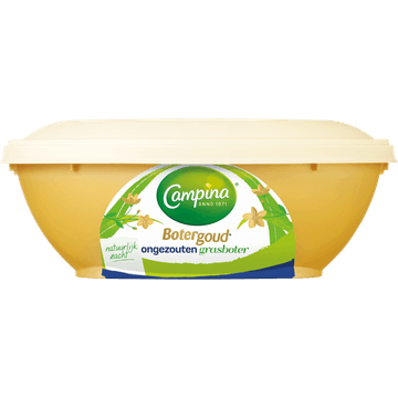 Campina Grasboter Ongezouten Roomboter 225 g