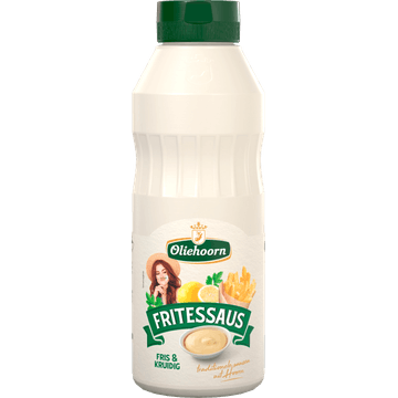Oliehoorn Fritessaus Fris & Kruidig 465 ml