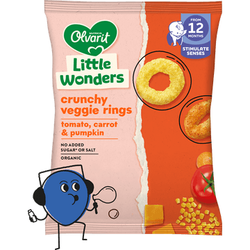 Olvarit Little Wonders Groente Ringen 12+ Maanden 20g