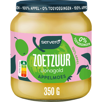 Servero Zoetzuur Jonagold Appelmoes 350 g
