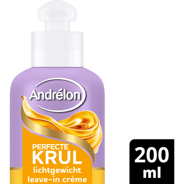 Andrélon Lichtgewicht Leave-in Haarcrème Perfecte Krul 200 ml