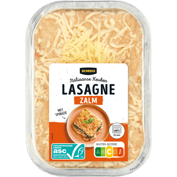 Jumbo Lasagne Zalm met Spinazie 400 g