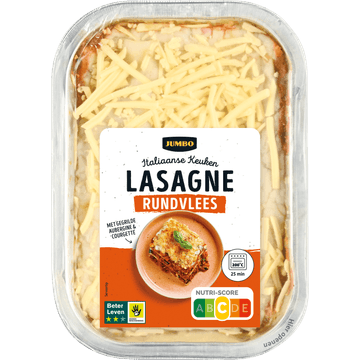 Jumbo Lasagne Rundvlees met Gegrilde Aubergine & Courgette 400 g