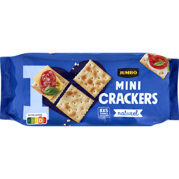 Jumbo Mini Crackers Naturel 8 x 5 Stuks